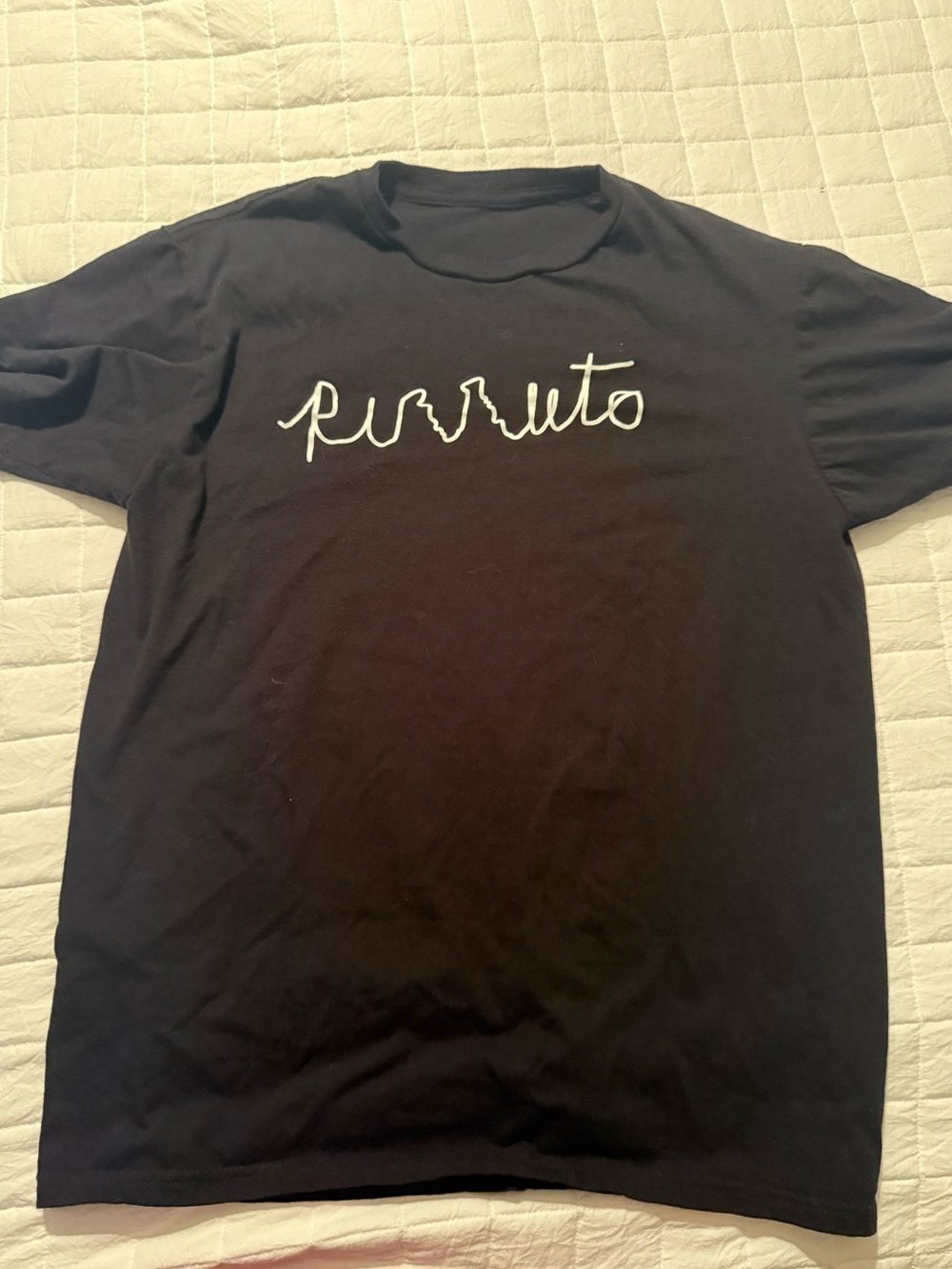 Rirruto graphic t-shirt. Billy Madison size men's medium black short sleeve
